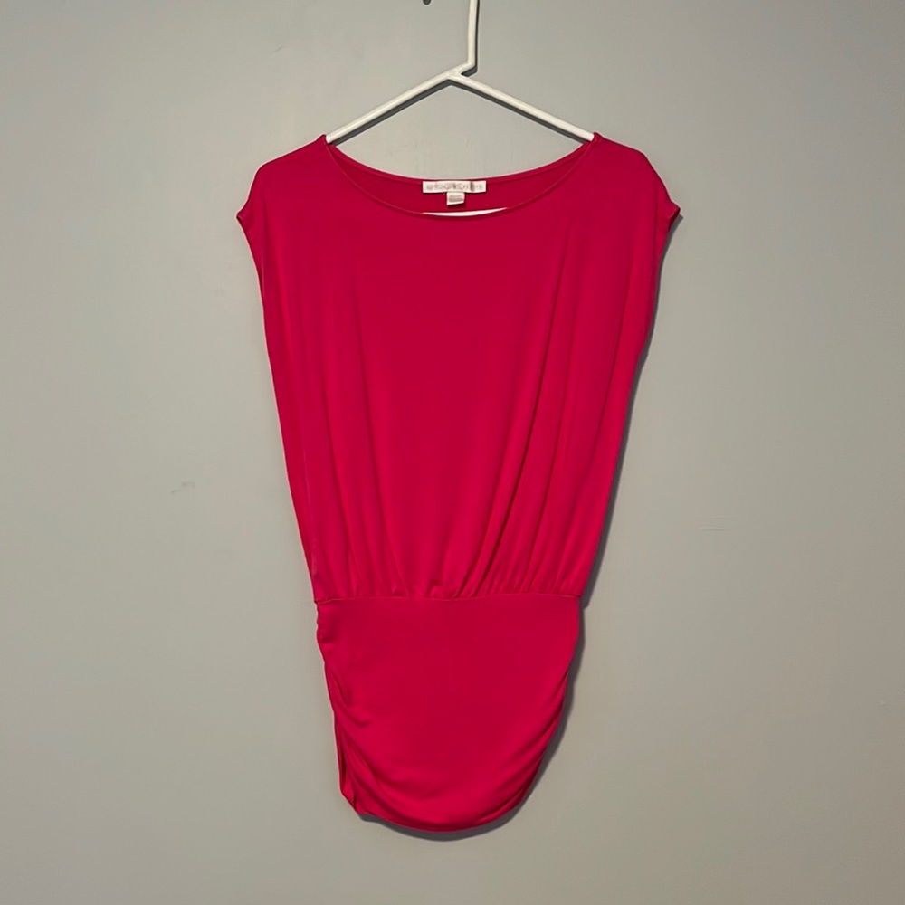 Boston Proper pink blouse, size XS, excellent condition